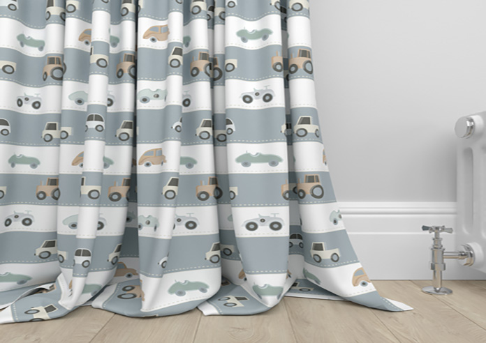 Brum Brum, Drive - Made to Measure Curtains - Image 6